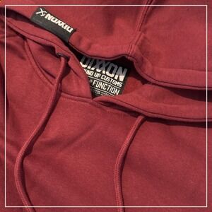 NEW Dixxon‎ Flannel Co Mens Pullover Hoodie 2XL Maroon Red Biker Motorcycle